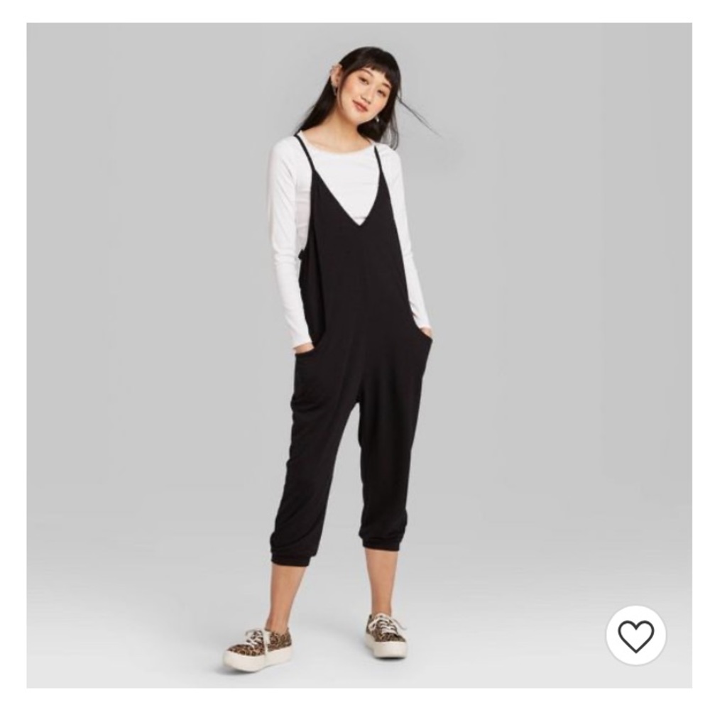 Soft Black Jumpsuit/Romper by Wild Fable